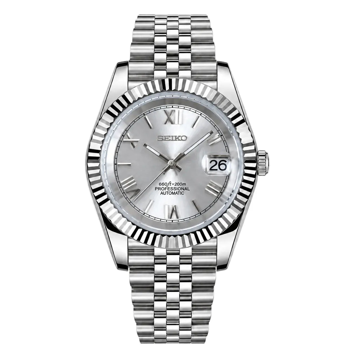 Seikojust Roman White Make your time