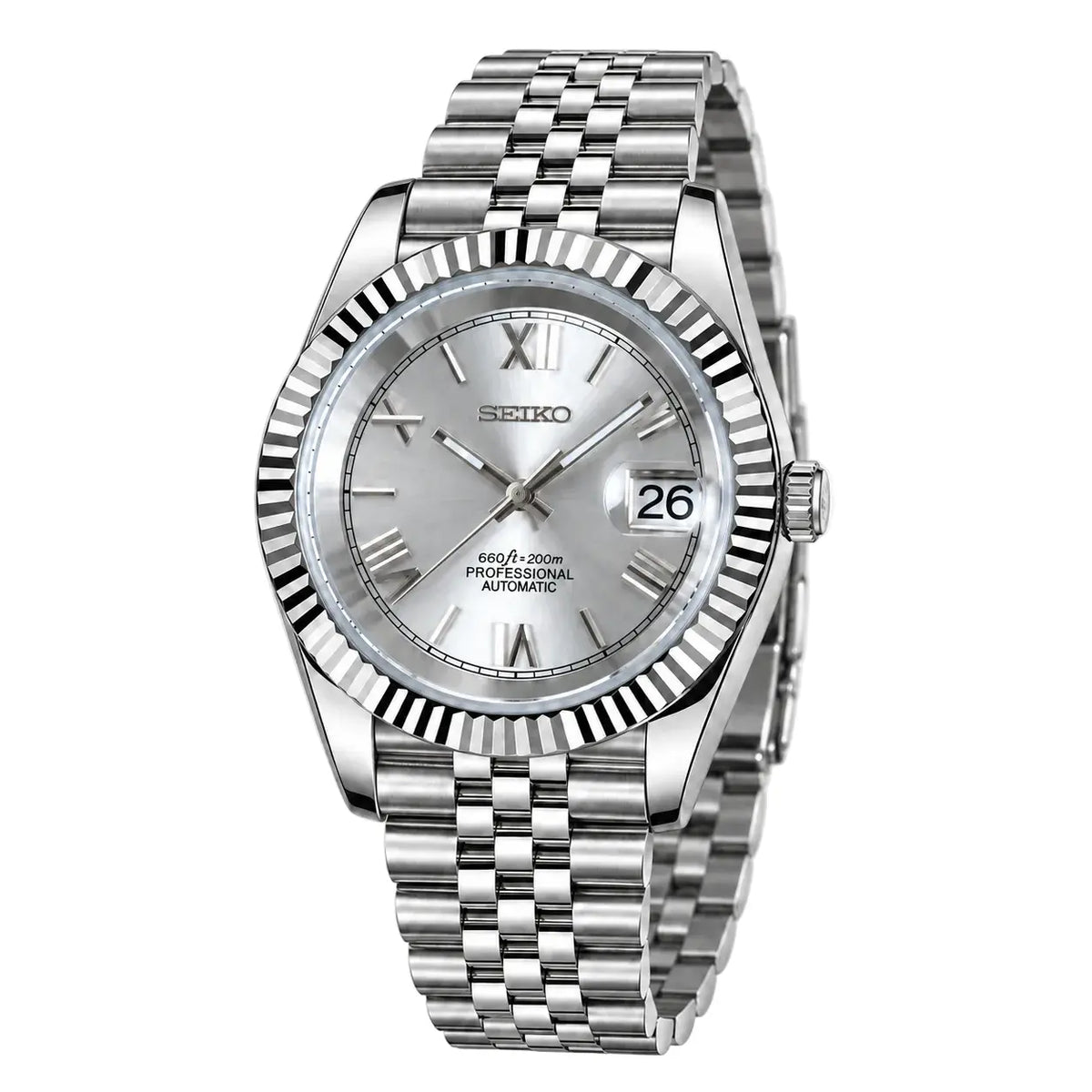 Seikojust Roman White Make your time
