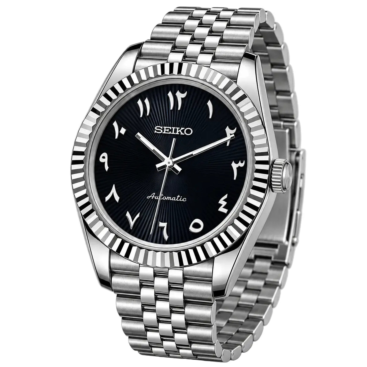 Seikojust Arab Textured Black Make your time