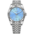 Seikojust Arab Textured Ice Blue Make your time