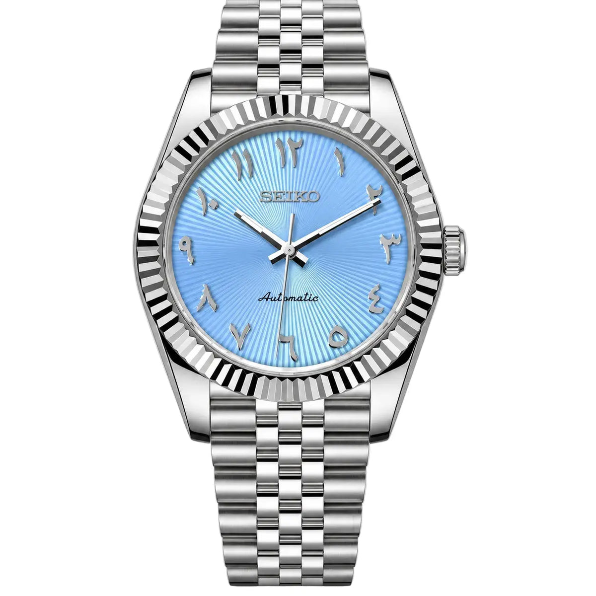 Seikojust Arab Textured Ice Blue Make your time