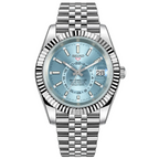 Sky Dweller Ice Blue Make your time