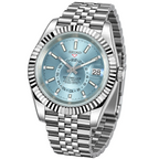 Sky Dweller Ice Blue Make your time