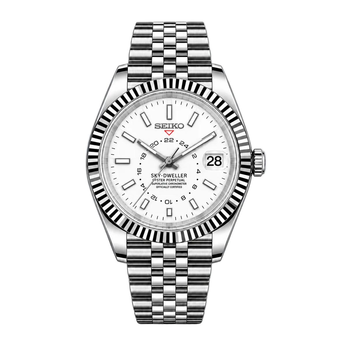 Sky Dweller White Make your time