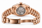 DayDate Rose Gold Roman Chocolate Make your time