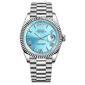 DayDate Roman Ice Blue Make your time