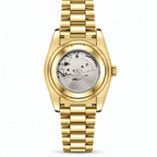 DayDate White & Gold Arab Make your time