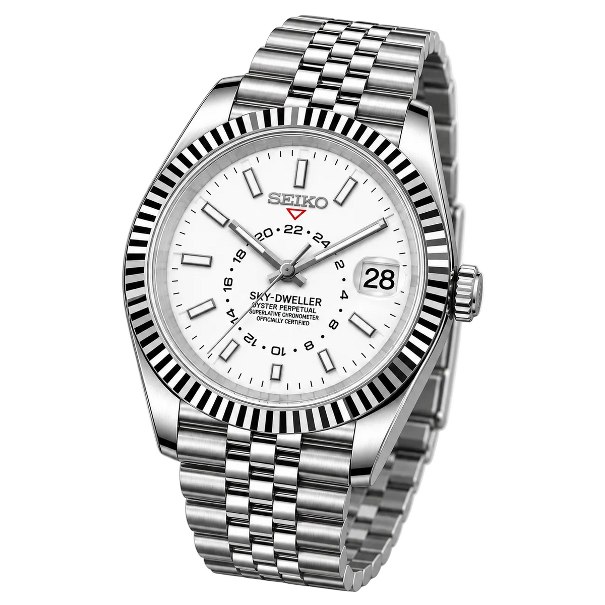 Sky Dweller White Make your time