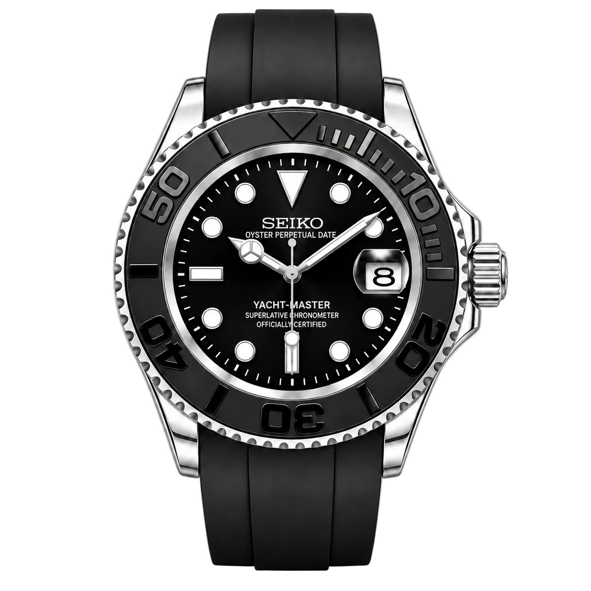 Seikomariner Black Make your time