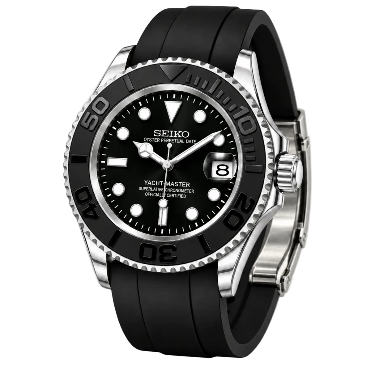 Seikomariner Black Make your time